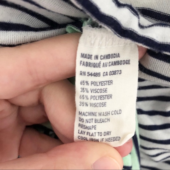 American Eagle Striped Top Scoop Back - Picture 6 of 7